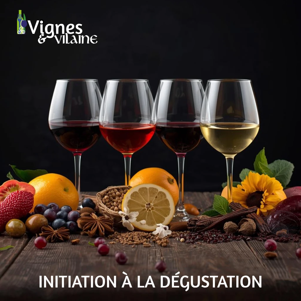 Initiation à la dégustation au Salon Vignes & Vilaine