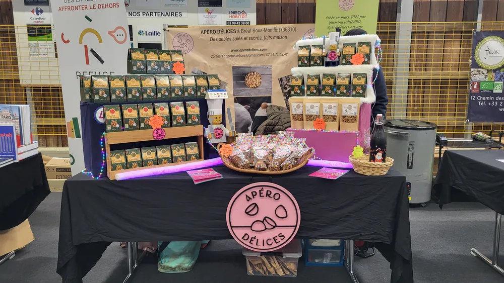 Exposant gastronomie au salon Vignes & Vilaine