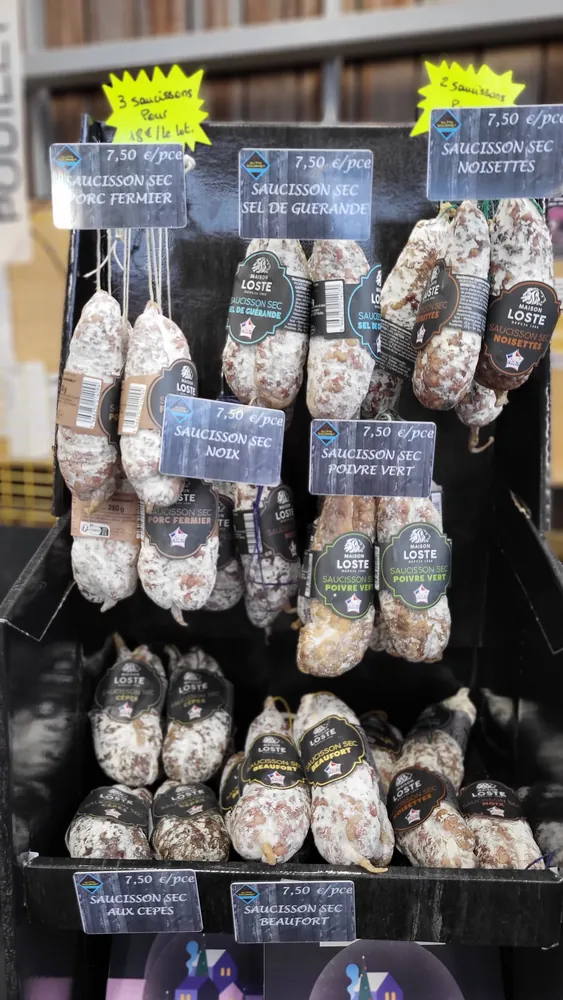 Produits du terroir au salon