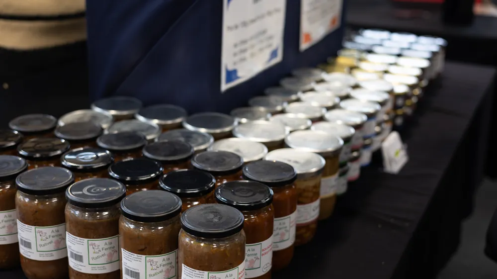 Produits du terroir au salon