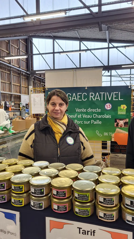 Produits du terroir au salon