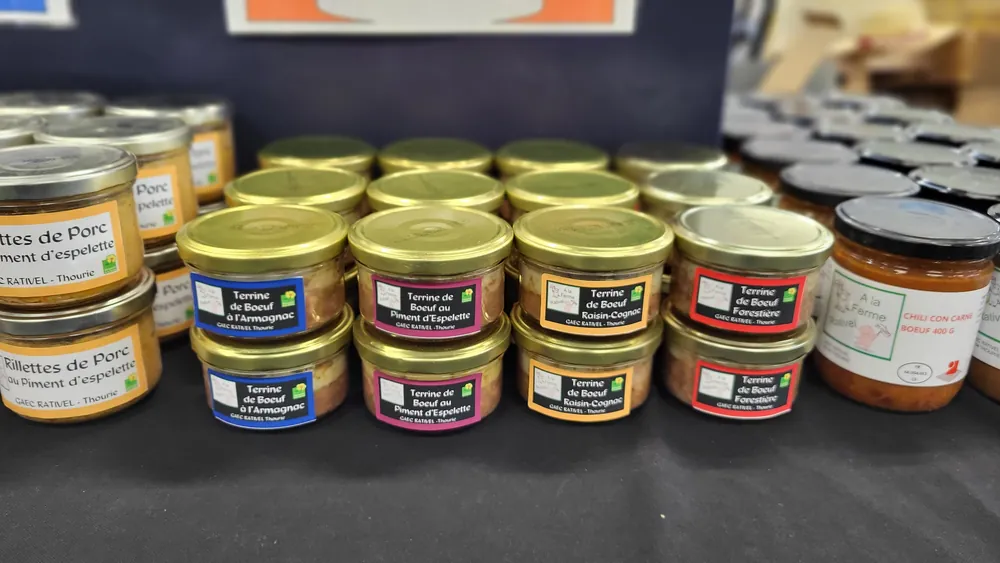 Produits du terroir au salon