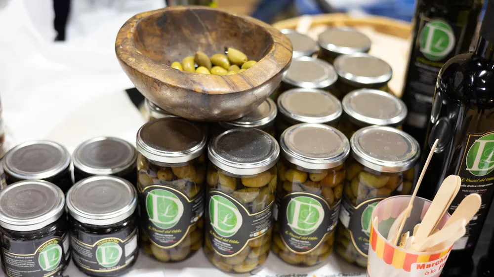 Produits du terroir au salon