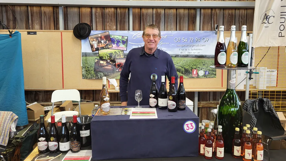 Vigneron au salon Vignes & Vilaine
