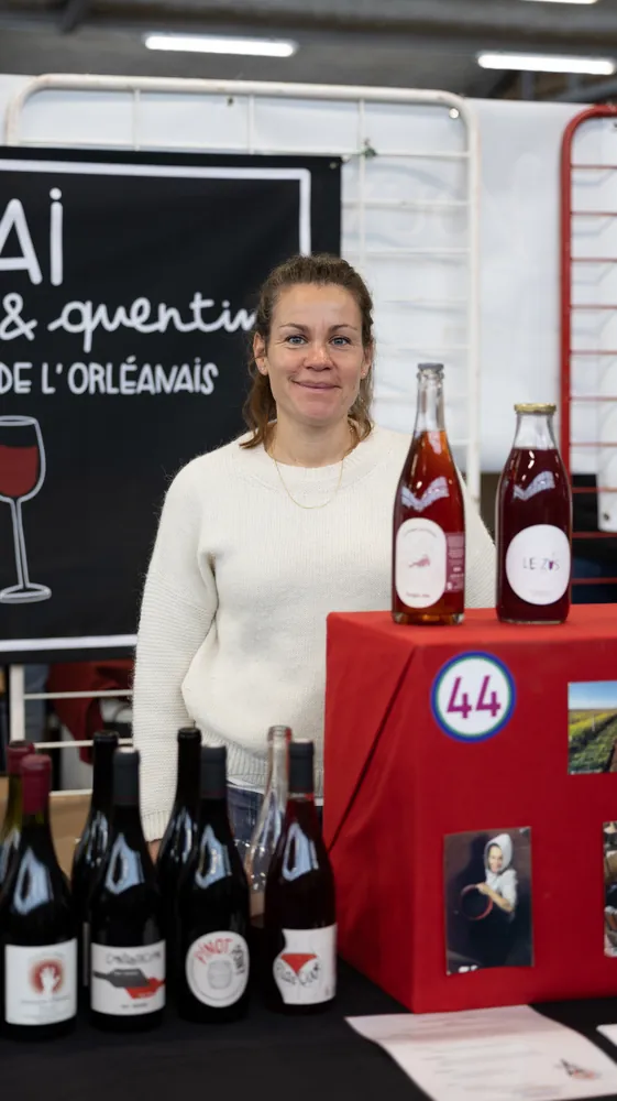 Vigneron au salon Vignes & Vilaine