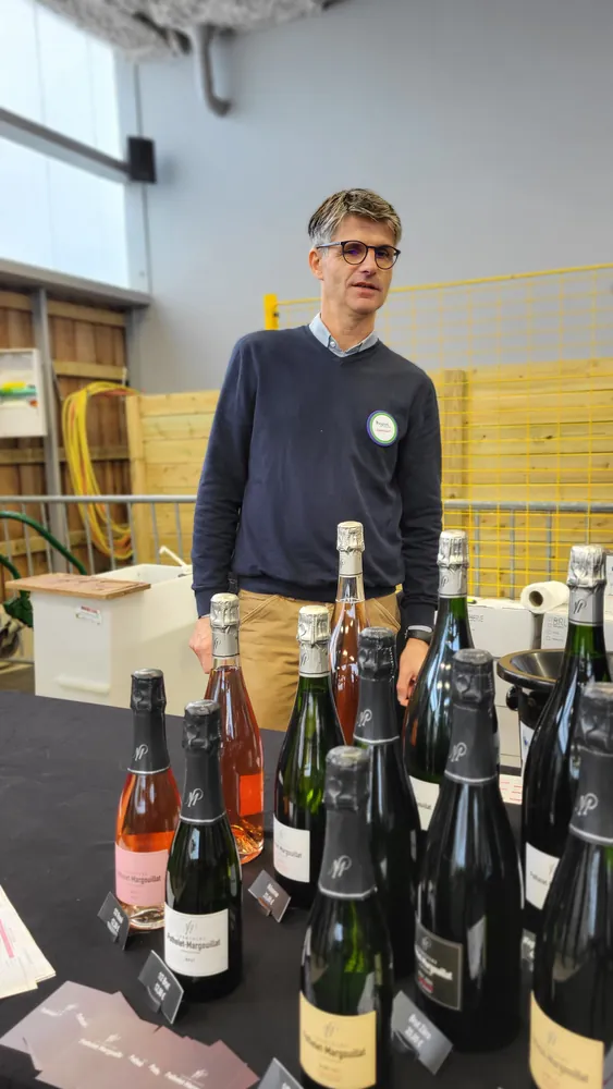Vigneron au salon Vignes & Vilaine